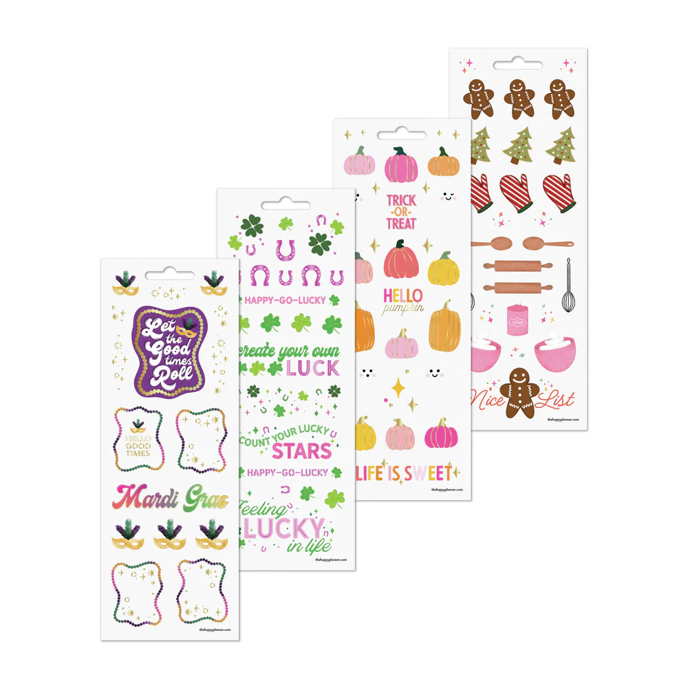 Seasons of Joy - 8 Sticker Sheets 5 Seasons of Joy - 8 Sticker Sheets