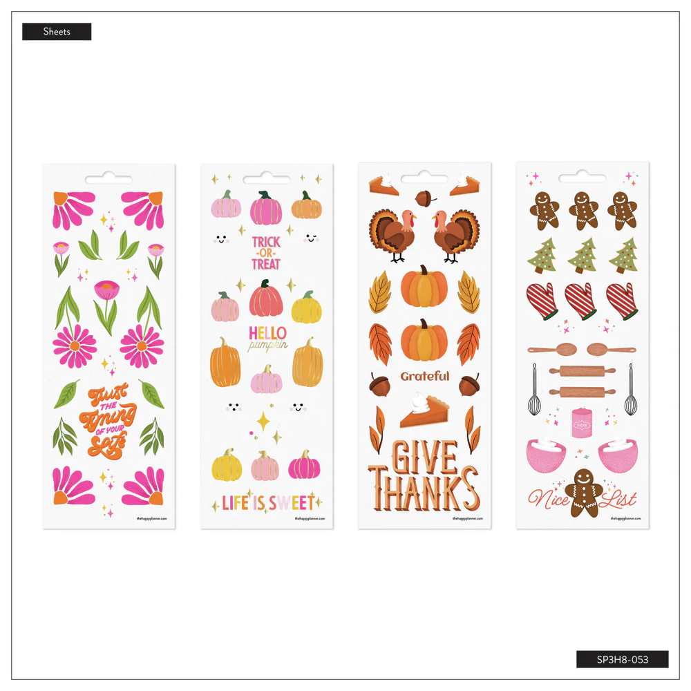 Seasons of Joy - 8 Sticker Sheets 6 Seasons of Joy - 8 Sticker Sheets
