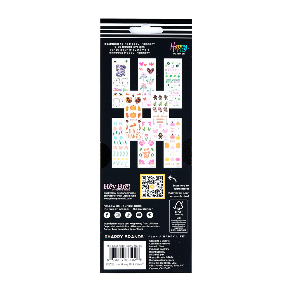 Seasons of Joy - 8 Sticker Sheets 8 Seasons of Joy - 8 Sticker Sheets