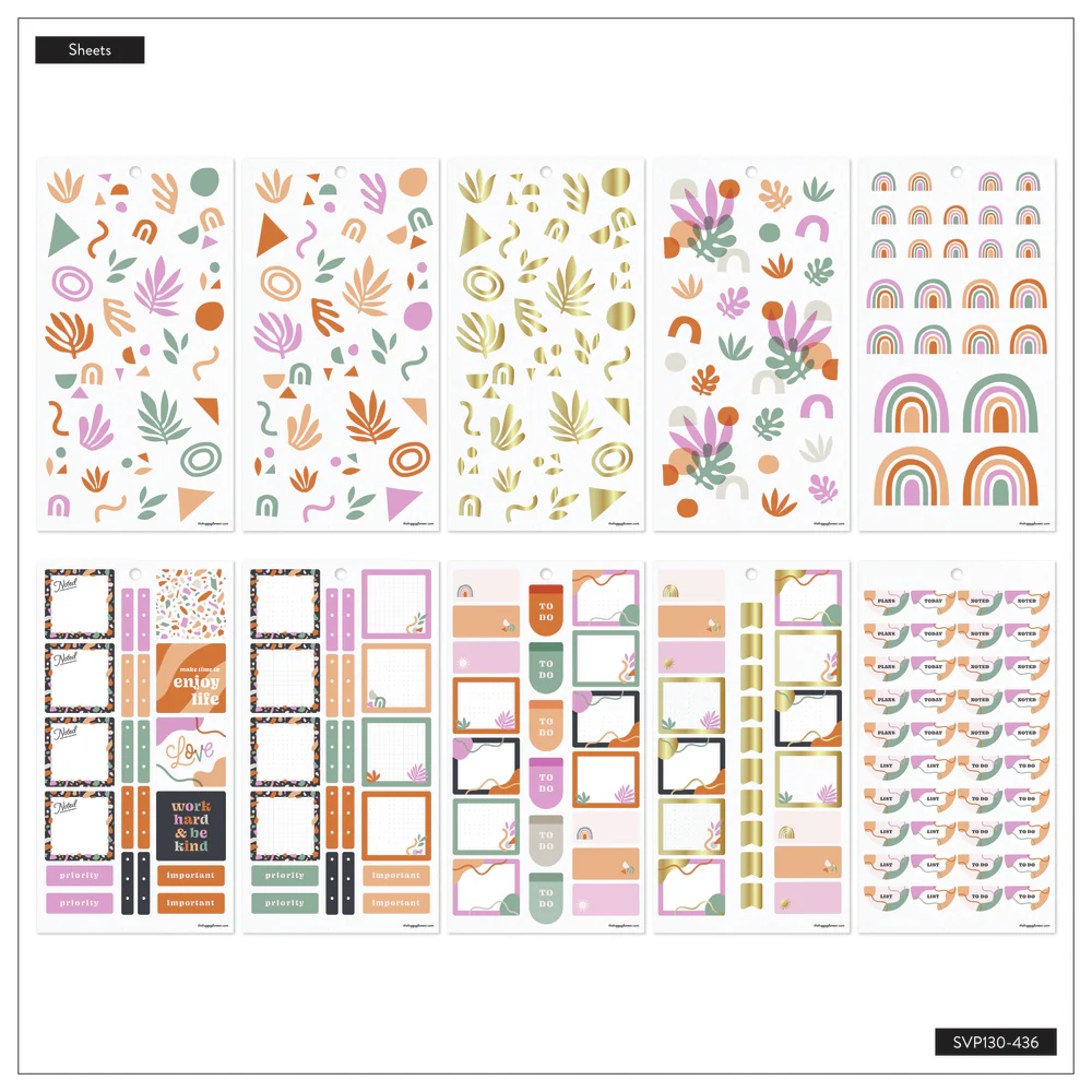 Playful Modern - Value Pack Stickers 6 Playful Modern - Value Pack Stickers