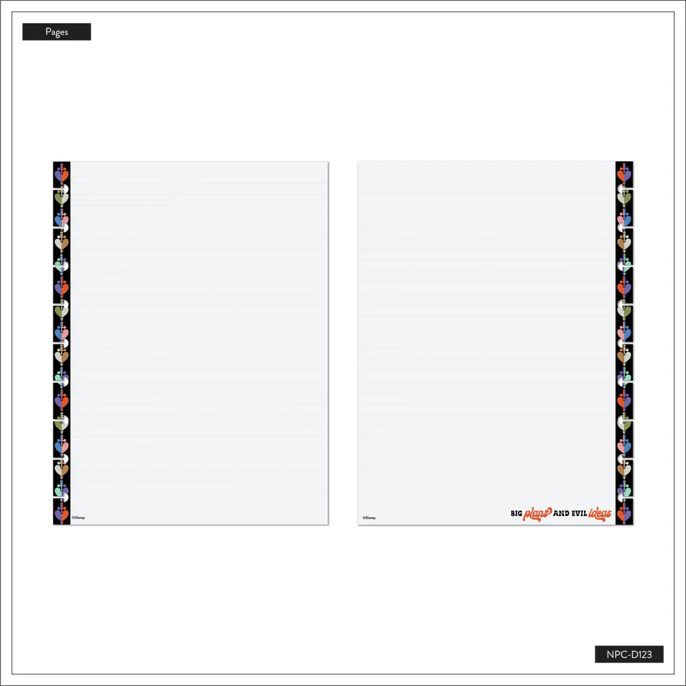Disney Jasmine vs. Jafar - Dotted Lined Classic Notebook - 60 Sheets 7 Disney Jasmine vs. Jafar - Dotted Lined Classic Notebook - 60 Sheets