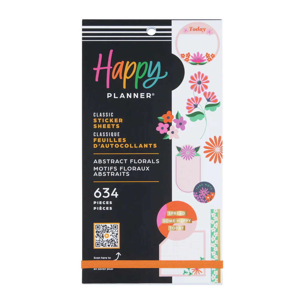 Abstract Florals - Value Pack Stickers 7 Abstract Florals - Value Pack Stickers
