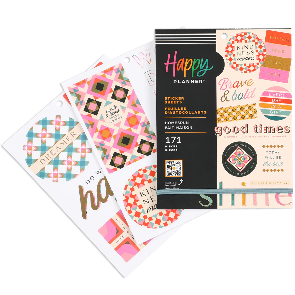 Homespun - Large Value Pack Stickers