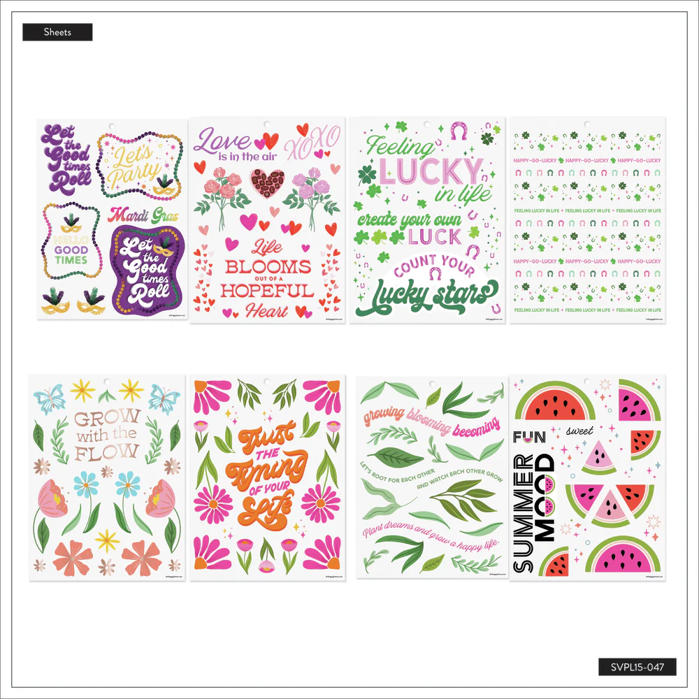 Seasons of Joy - Large Value Pack Stickers 6 Seasons of Joy - Large Value Pack Stickers