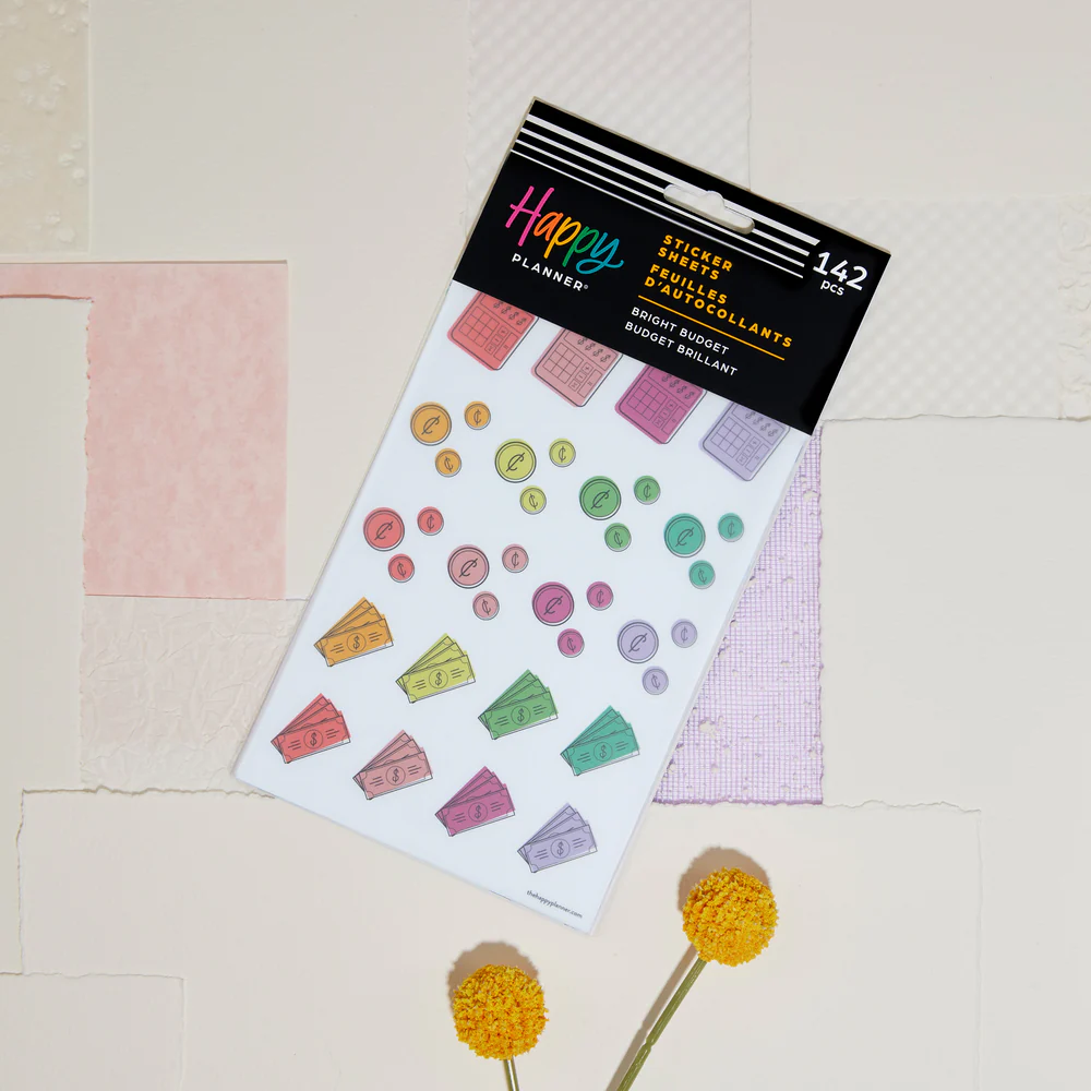 Bright Budget - 5 Sticker Sheets 3 Bright Budget - 5 Sticker Sheets