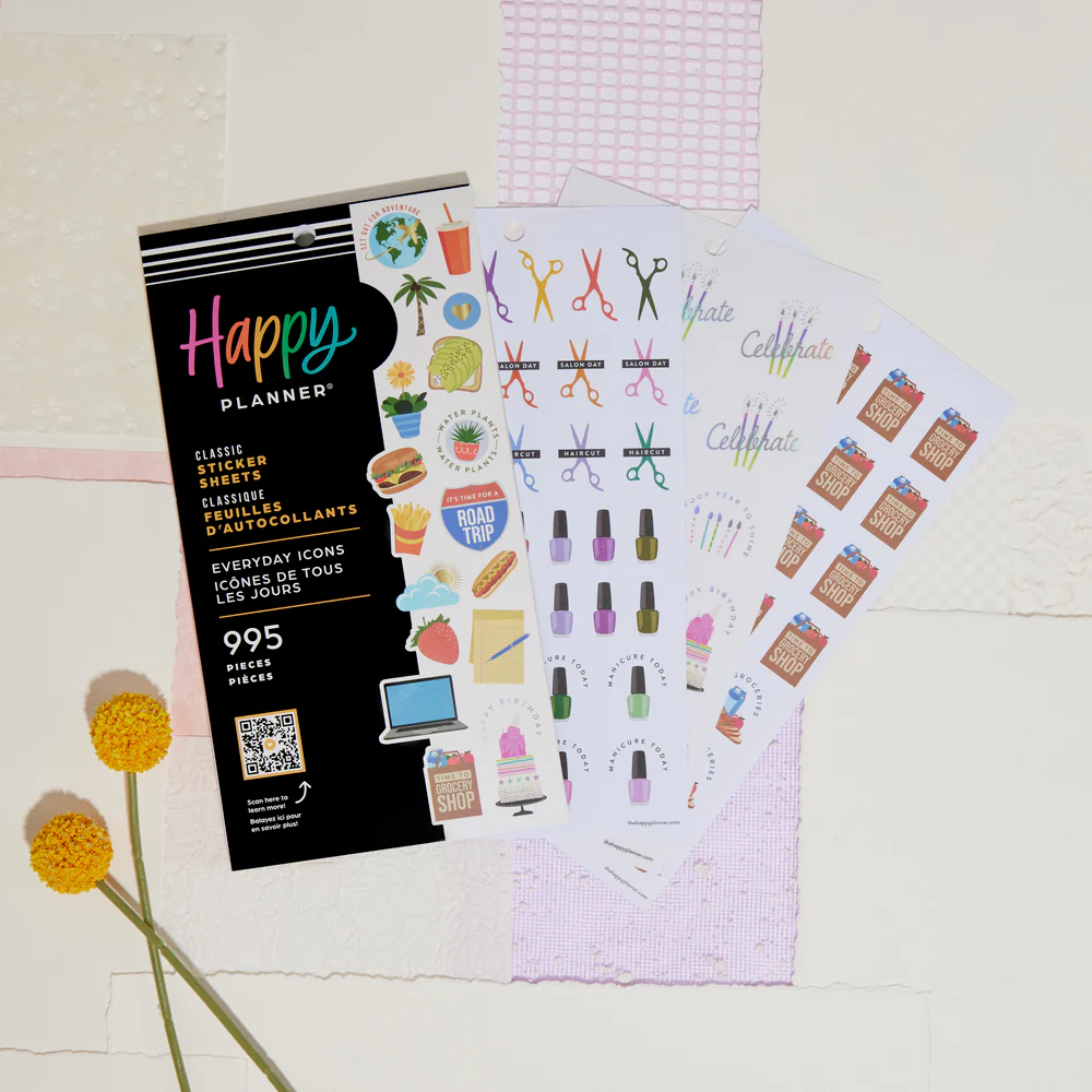 Everyday Bright + Bold Icons - Value Pack Stickers 3 Everyday Bright + Bold Icons - Value Pack Stickers