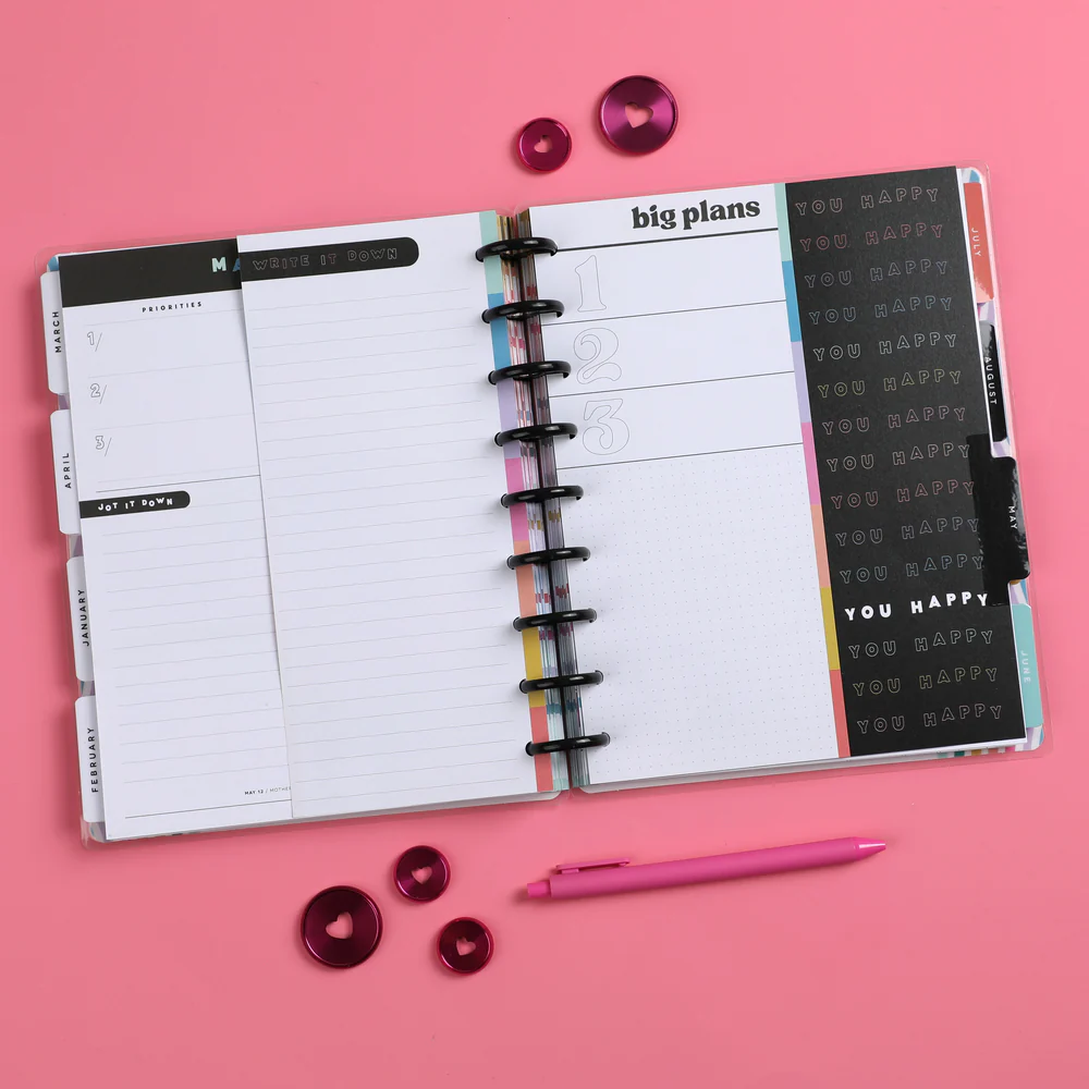 Happy Brights - Dashboard Classic Half Sheet Filler Paper - 60 Sheets
