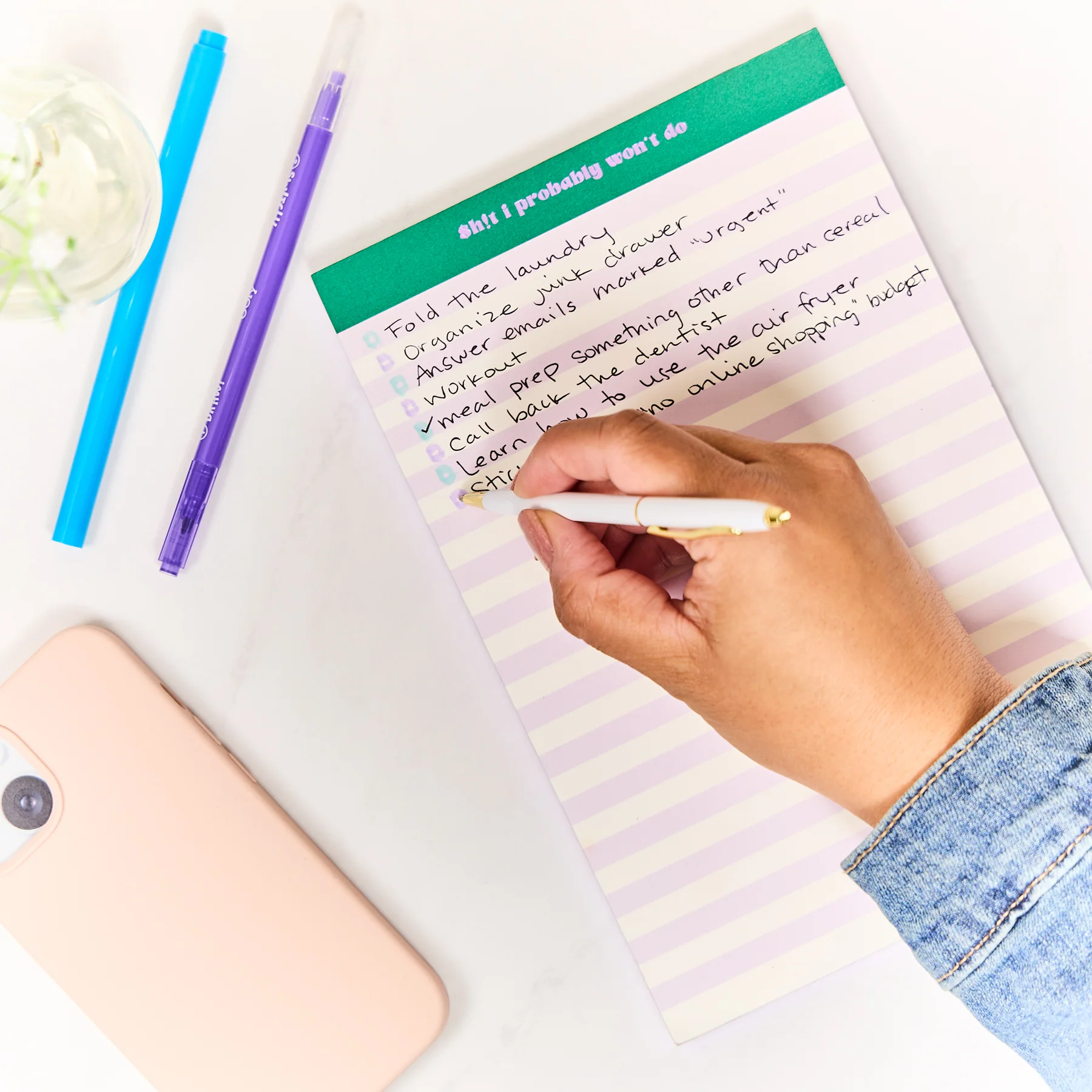 Current Mood - Gilded Edge Notepad 4 Current Mood - Gilded Edge Notepad