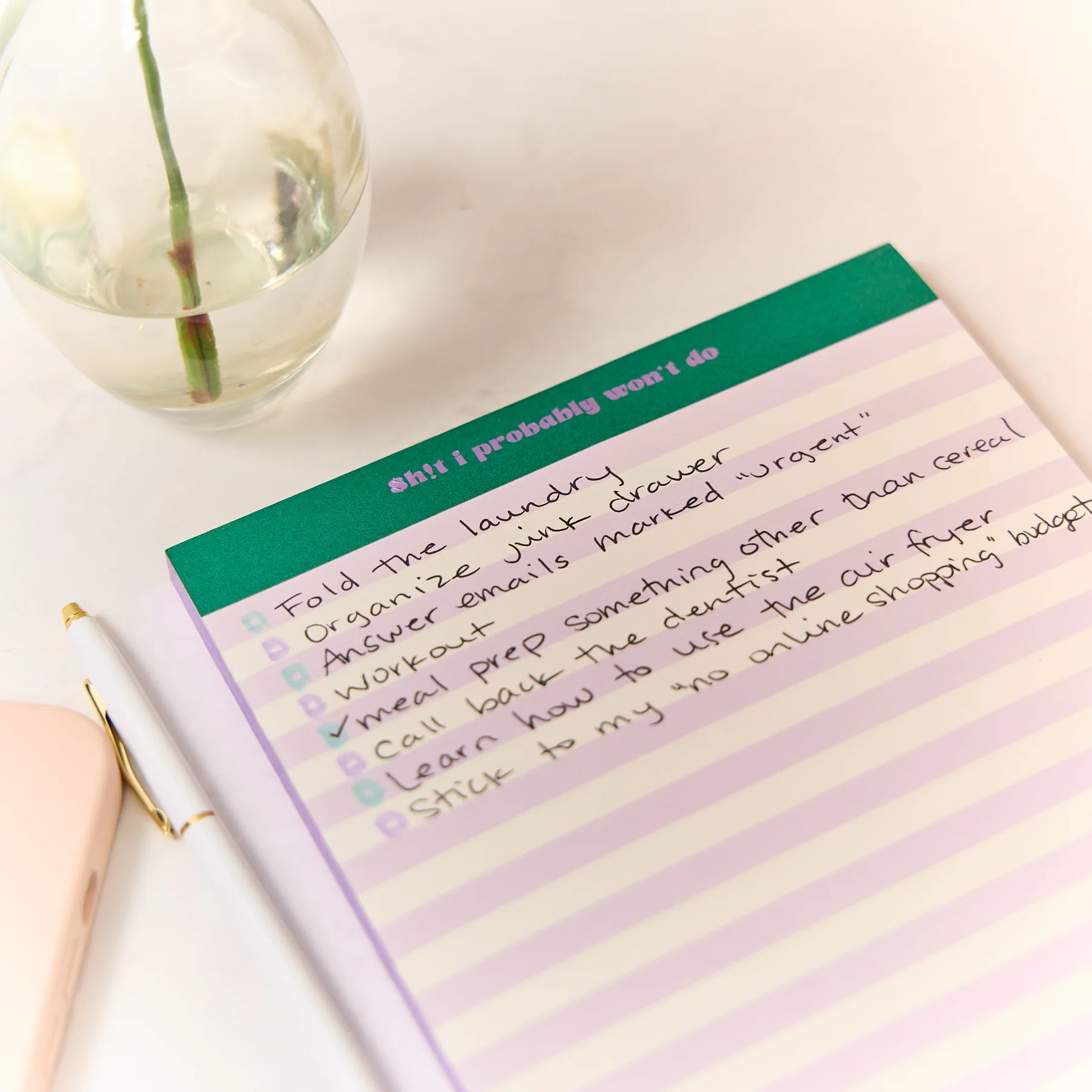 Current Mood - Gilded Edge Notepad 5 Current Mood - Gilded Edge Notepad