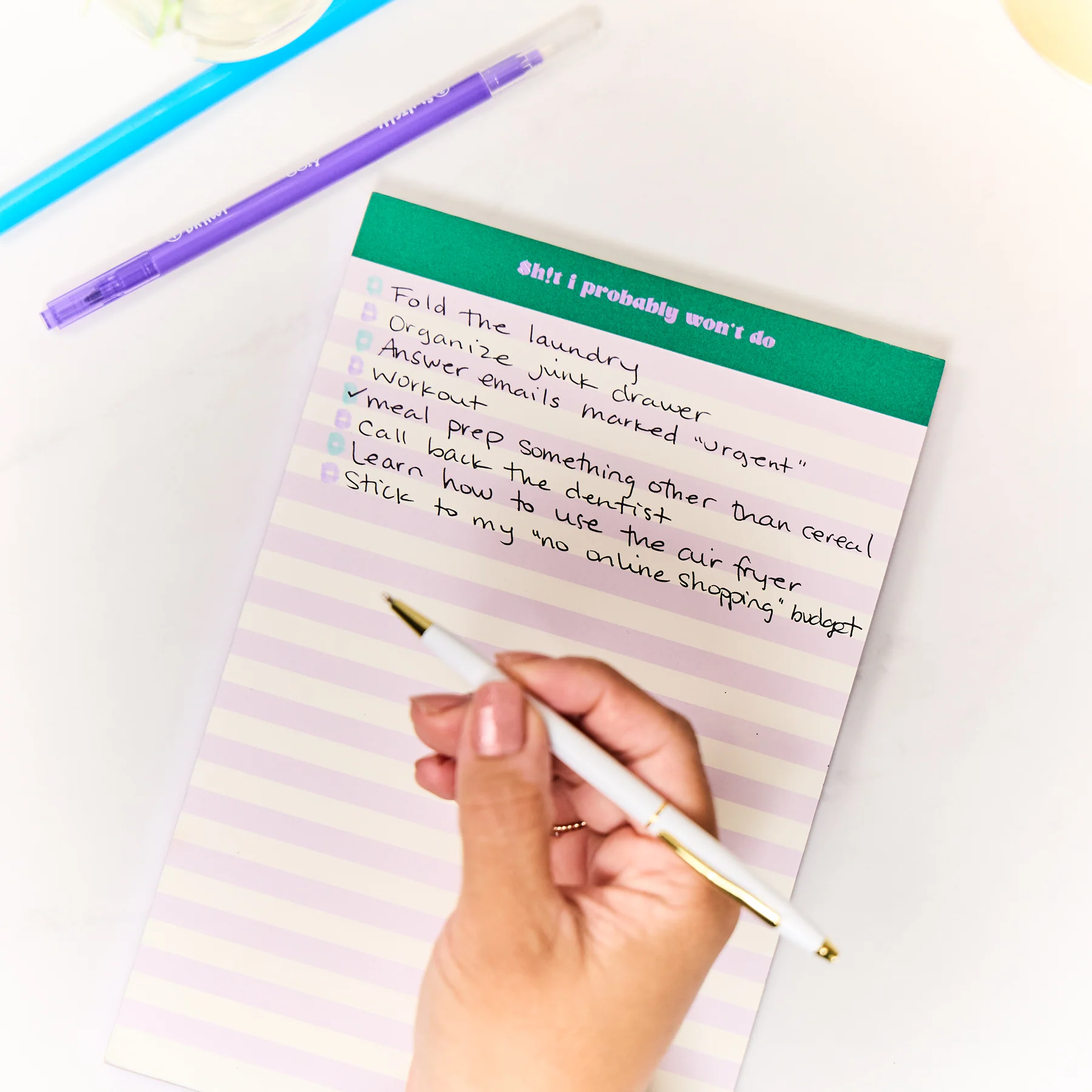 Current Mood - Gilded Edge Notepad 8 Current Mood - Gilded Edge Notepad