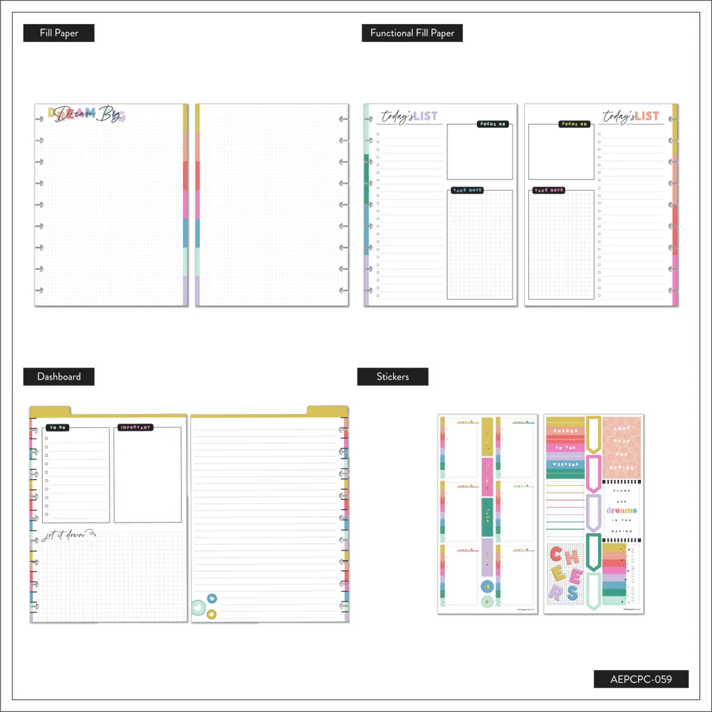 Happy Brights - Classic Planner Companion 7 Happy Brights - Classic Planner Companion