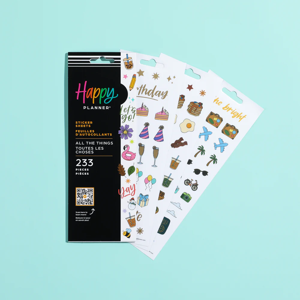 All the Things Icons - 8 Sticker Sheets