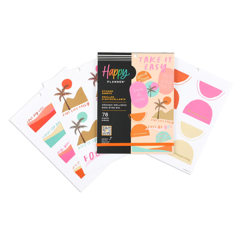 Organic Wellness - Large Value Pack Stickers 2 Organic Wellness - Large Value Pack Stickers