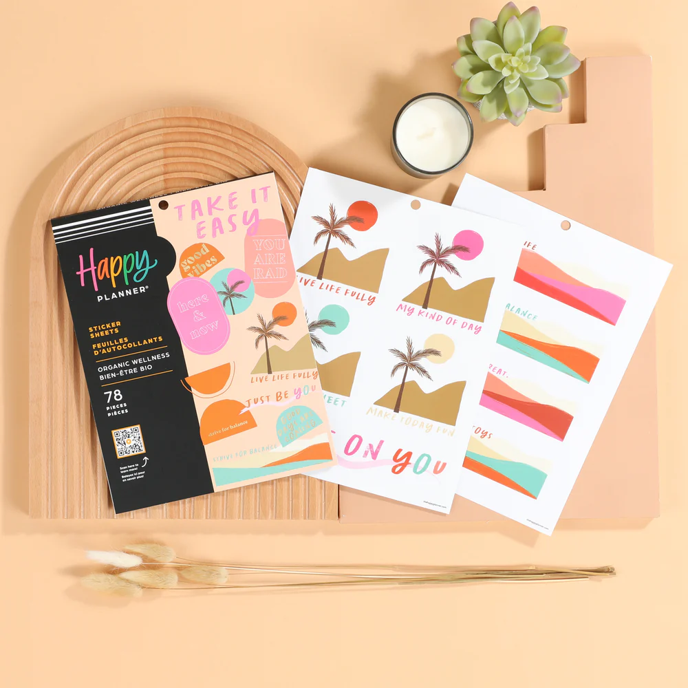 Organic Wellness - Large Value Pack Stickers 4 Organic Wellness - Large Value Pack Stickers