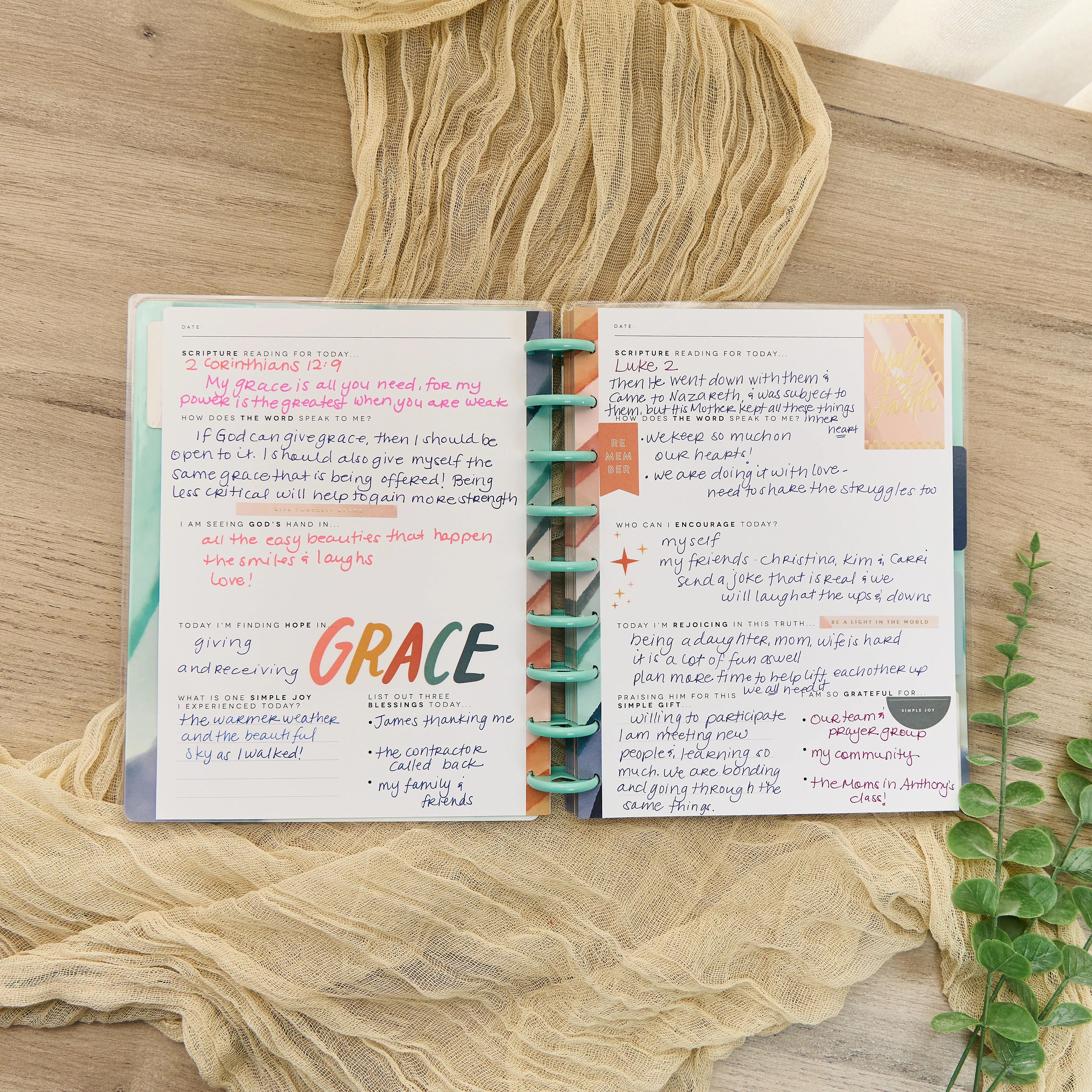 Watercolor Grace Faith - Classic Guided Faith Journal - 80 Sheets 4 Watercolor Grace Faith - Classic Guided Faith Journal - 80 Sheets