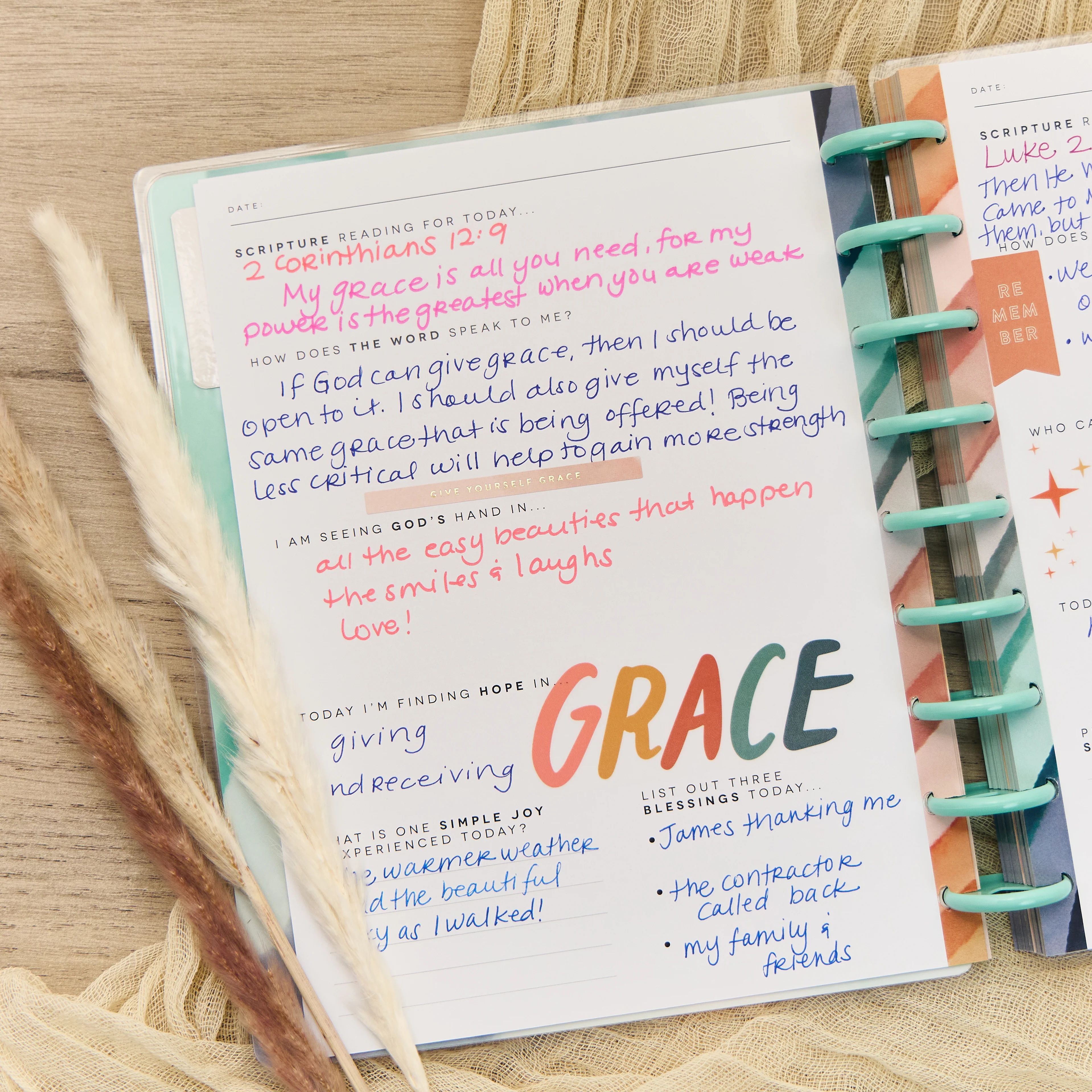 Watercolor Grace Faith - Classic Guided Faith Journal - 80 Sheets 5 Watercolor Grace Faith - Classic Guided Faith Journal - 80 Sheets