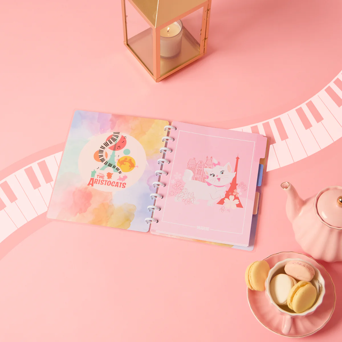 Disney The Aristocats - Dotted Lined Classic Notebook - 60 Sheets