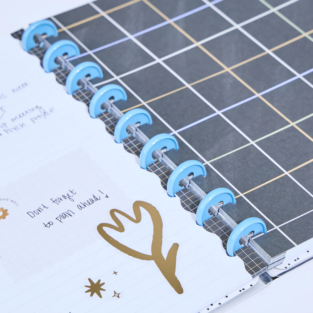 Quirky Plans Student - Dotted Lined Classic Notebook - 60 Sheets