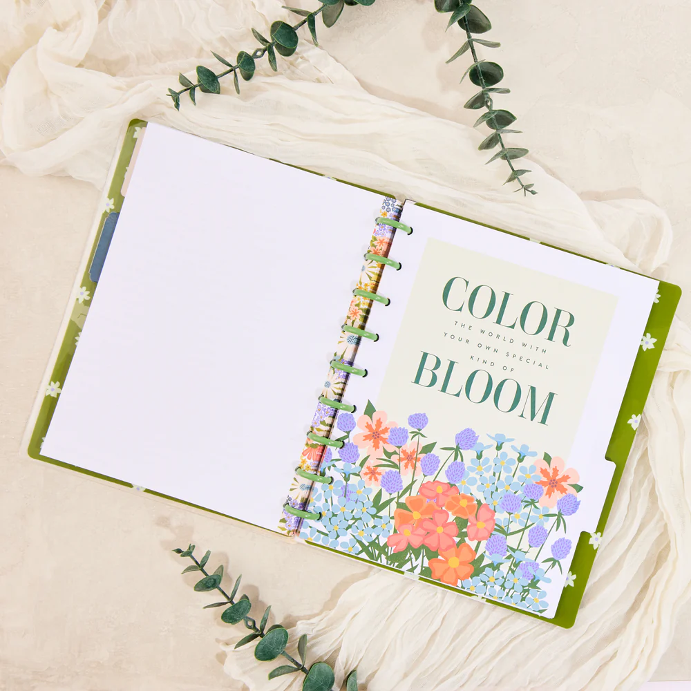 Spring Market - Dotted Lined Classic Notebook - 60 Sheets