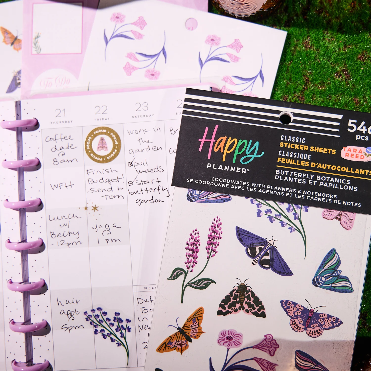 Butterfly Botanics - Value Pack Stickers 5 Butterfly Botanics - Value Pack Stickers