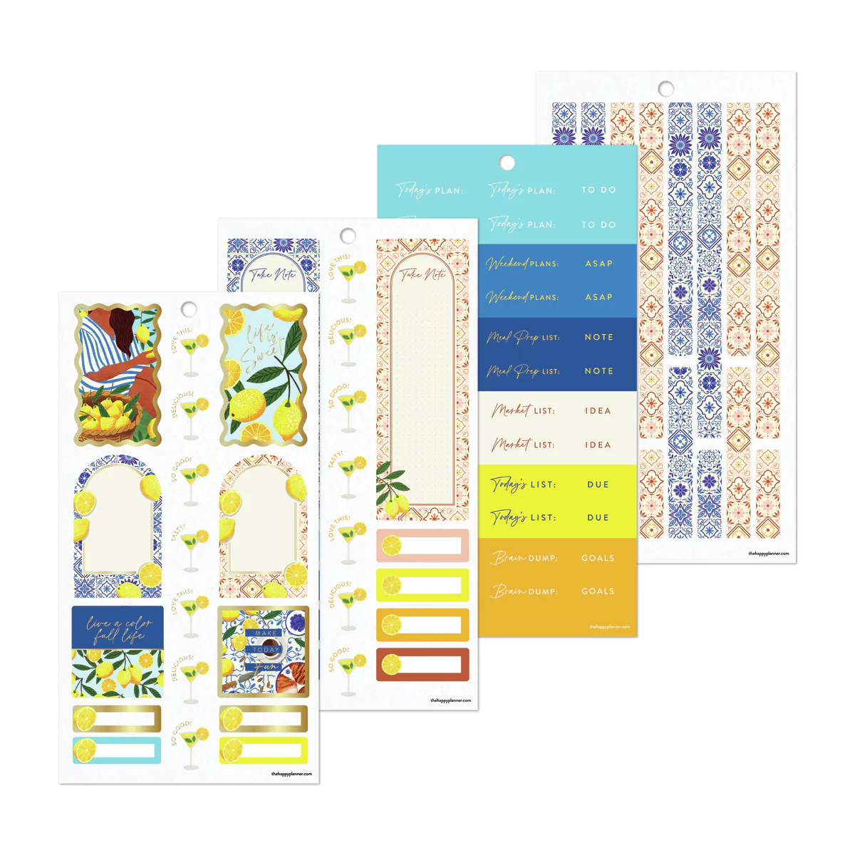 Tuscan Table Meal Planning - Value Pack Stickers 10 Tuscan Table Meal Planning - Value Pack Stickers