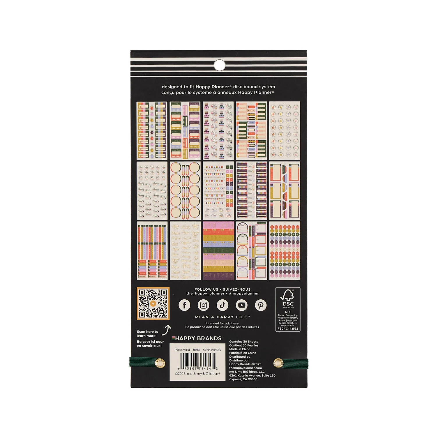 Priorities & Plans - Value Pack Stickers 12 Priorities & Plans - Value Pack Stickers