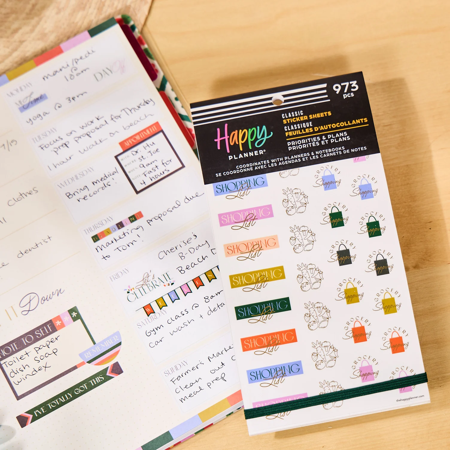 Priorities & Plans - Value Pack Stickers 2 Priorities & Plans - Value Pack Stickers