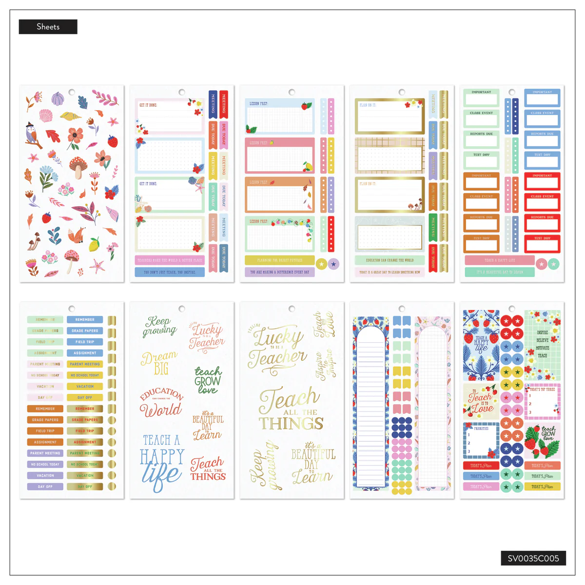 Teaching Seasons - Value Pack Stickers 10 Teaching Seasons - Value Pack Stickers