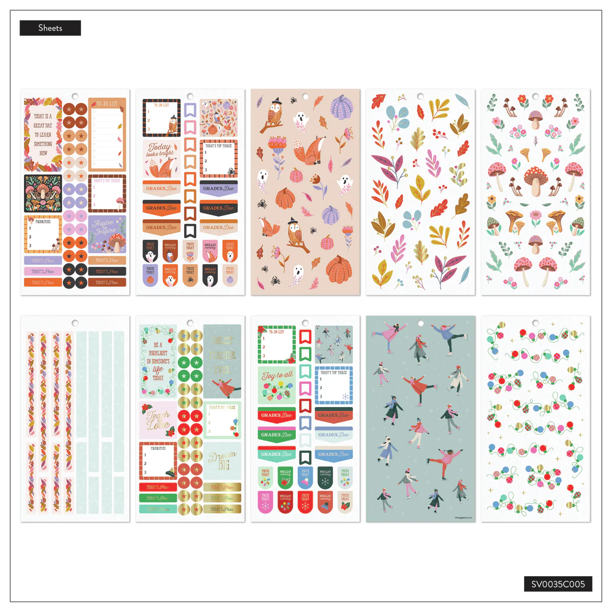 Teaching Seasons - Value Pack Stickers 12 Teaching Seasons - Value Pack Stickers