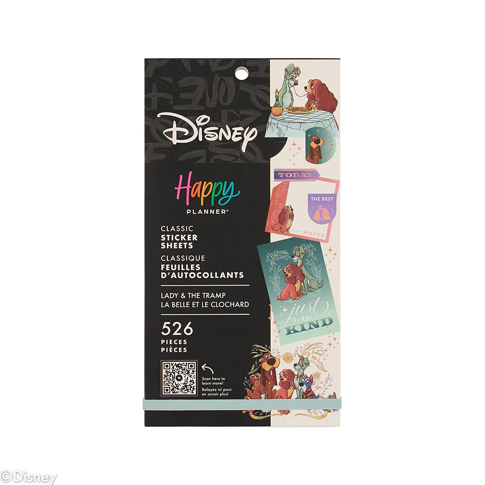 Disney Lady & The Tramp - Value Pack Stickers 10 Disney Lady & The Tramp - Value Pack Stickers