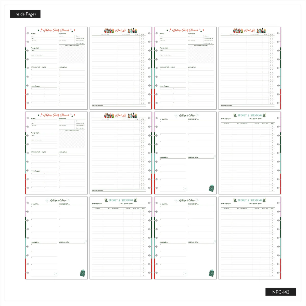 OG Squad Goals - Classic Holiday Planning Notebook - 60 Sheets 30 OG Squad Goals - Classic Holiday Planning Notebook - 60 Sheets