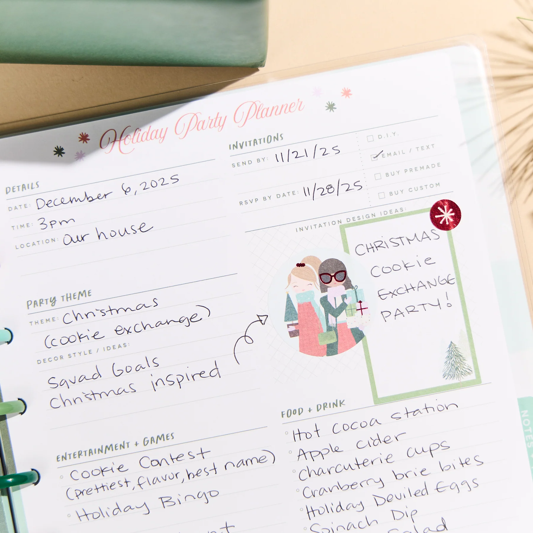 OG Squad Goals - Classic Holiday Planning Notebook - 60 Sheets 9 OG Squad Goals - Classic Holiday Planning Notebook - 60 Sheets