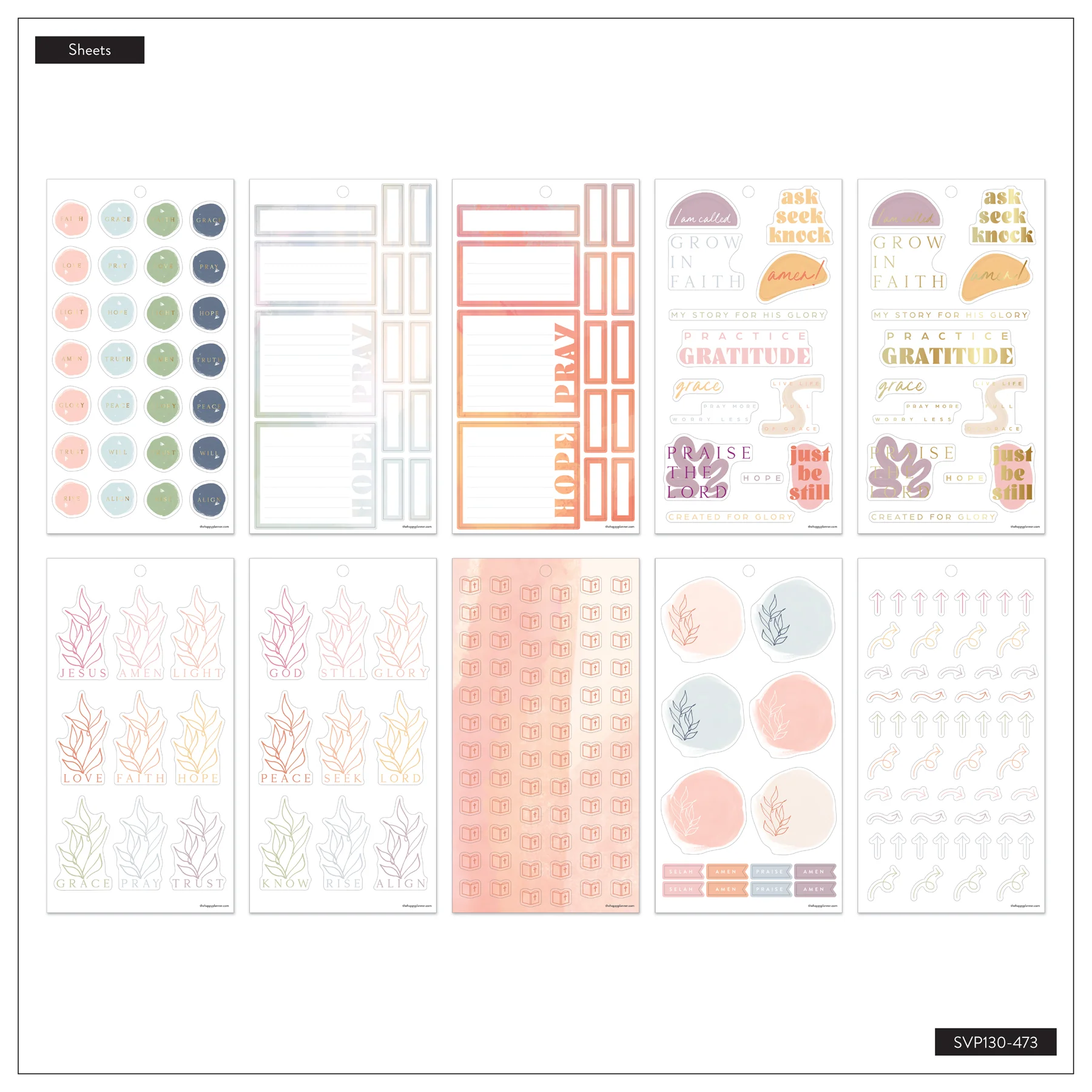 Rise & Align Faith - Value Pack Stickers 11 Rise & Align Faith - Value Pack Stickers