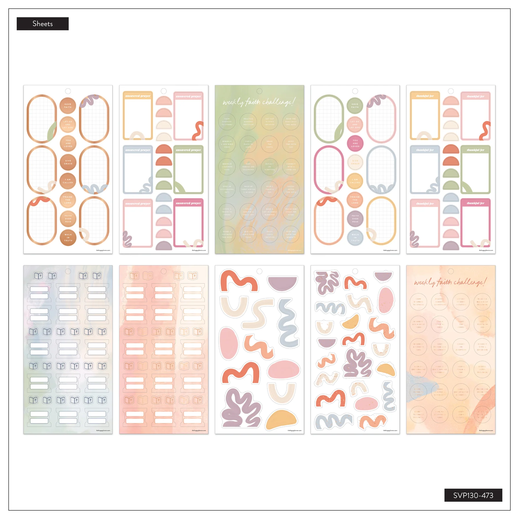 Rise & Align Faith - Value Pack Stickers 12 Rise & Align Faith - Value Pack Stickers