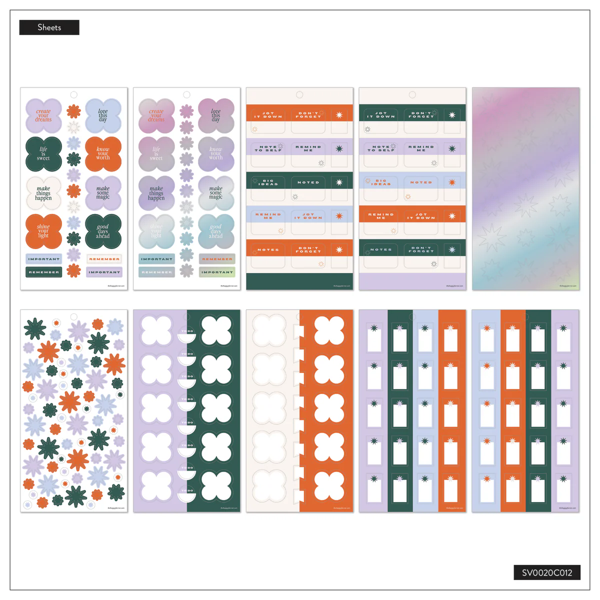 Soft Pop - Value Pack Stickers 9 Soft Pop - Value Pack Stickers