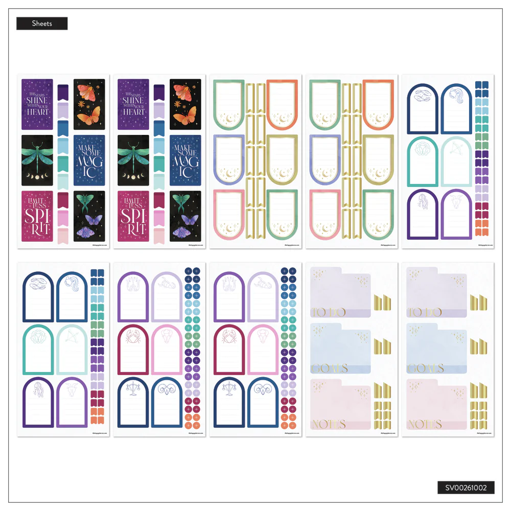 Zodiac Stargazer - Mega Value Pack Stickers - 100 Sheets 11 Zodiac Stargazer - Mega Value Pack Stickers - 100 Sheets