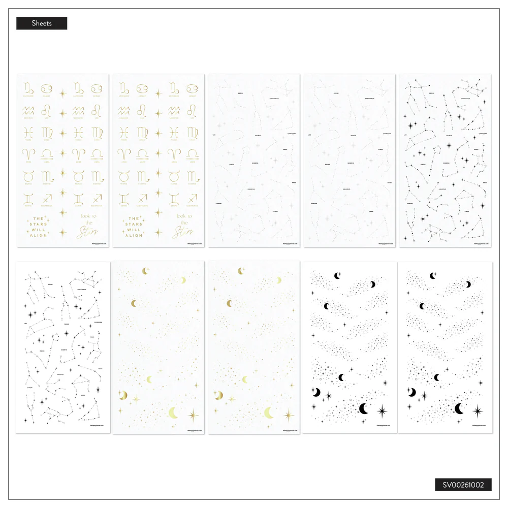 Zodiac Stargazer - Mega Value Pack Stickers - 100 Sheets 8 Zodiac Stargazer - Mega Value Pack Stickers - 100 Sheets