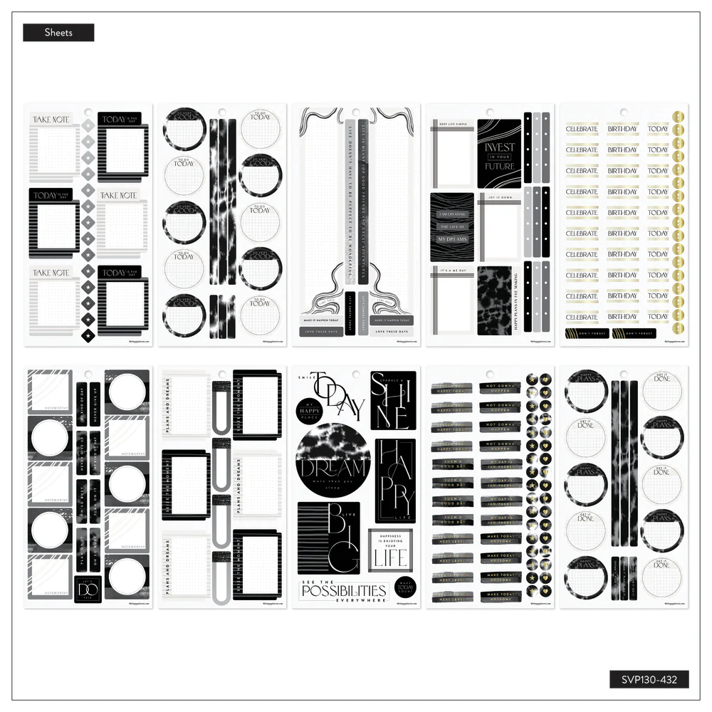 Modern Impression - Value Pack Stickers 6 Modern Impression - Value Pack Stickers