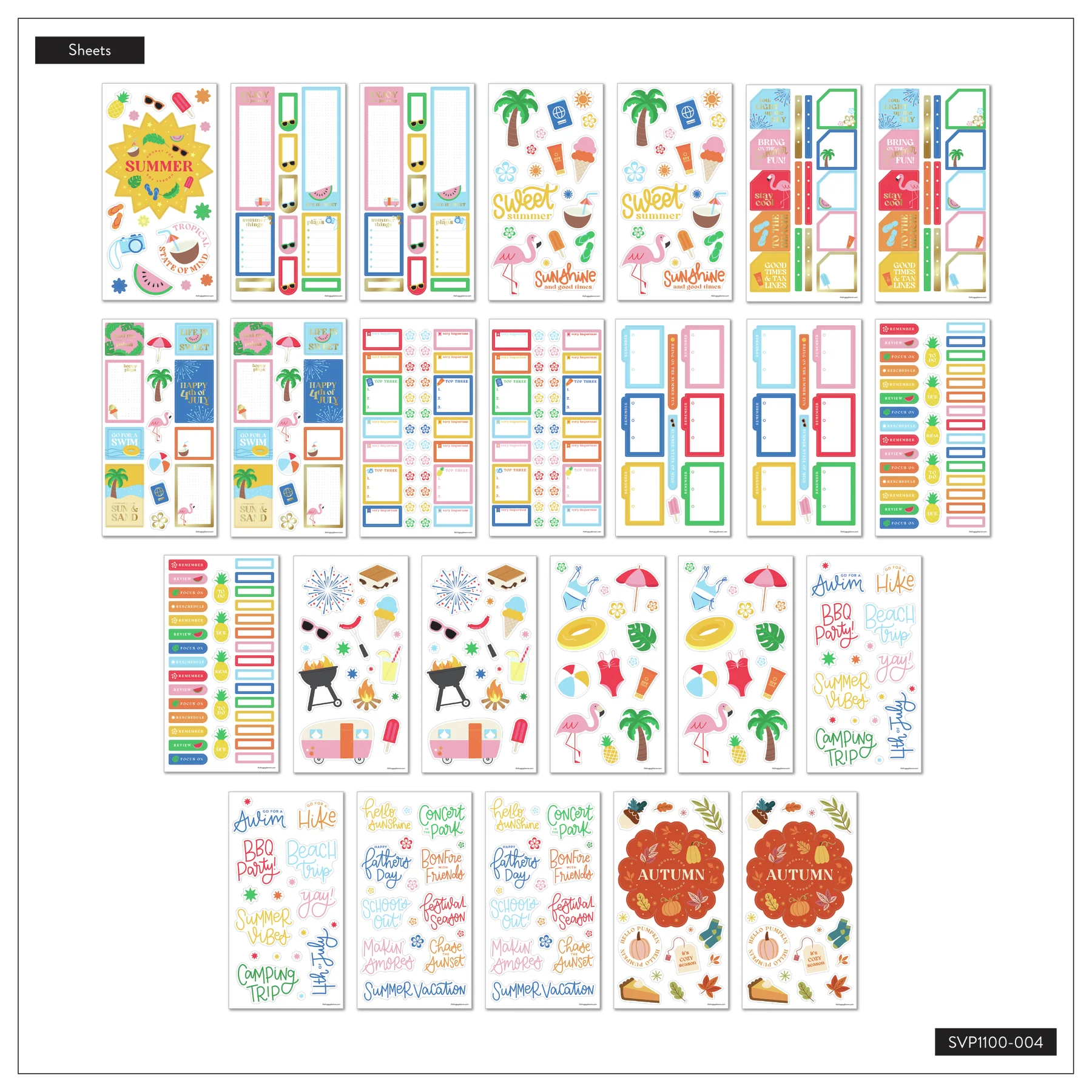 Mega Value Pack Stickers - 100 Sheets - Seasonal 7 Mega Value Pack Stickers - 100 Sheets - Seasonal