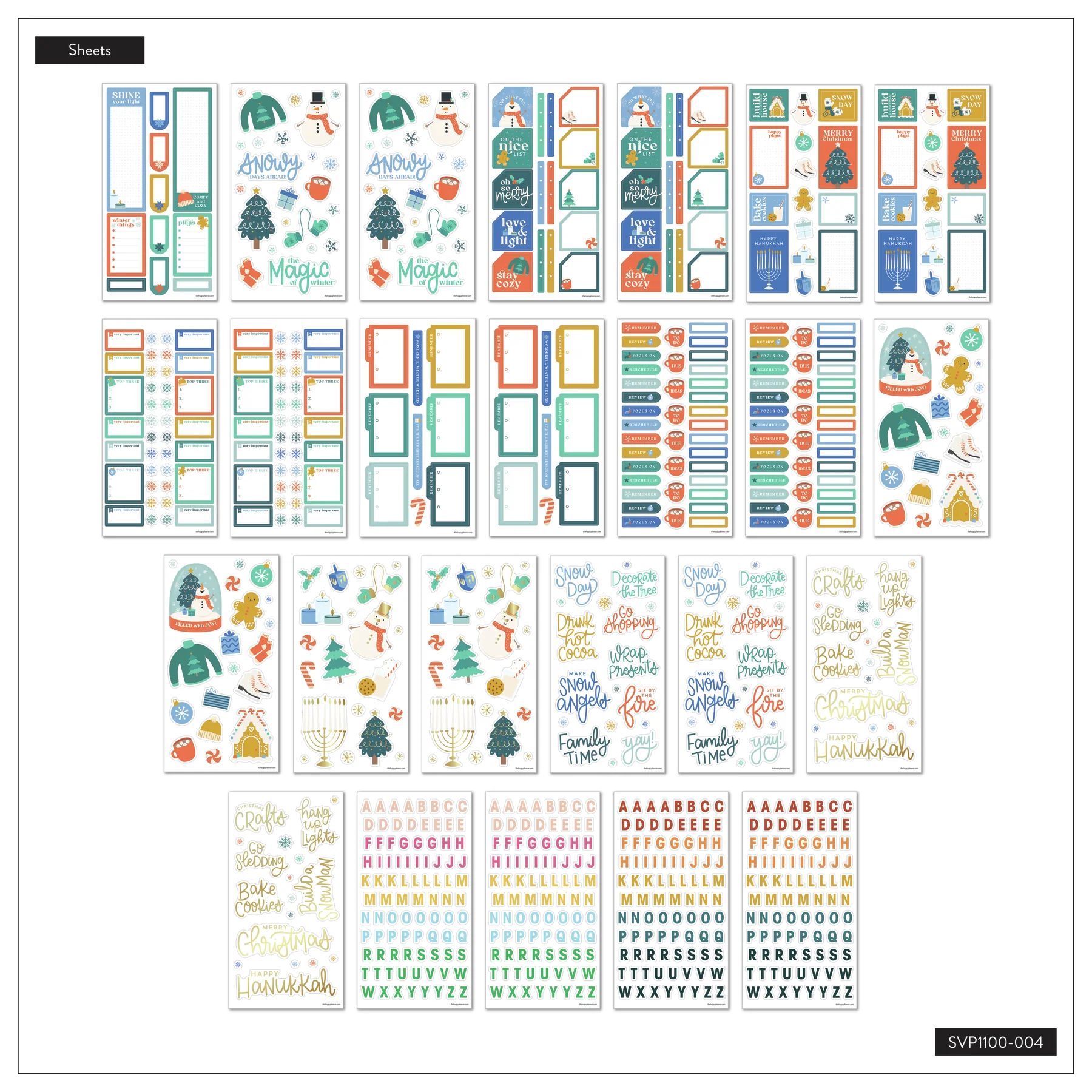 Mega Value Pack Stickers - 100 Sheets - Seasonal 9 Mega Value Pack Stickers - 100 Sheets - Seasonal