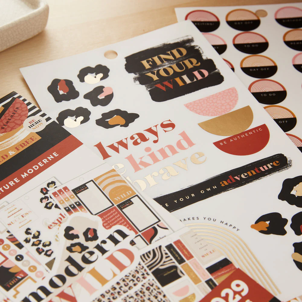 Value Pack Stickers - Modern Wild 3 Value Pack Stickers - Modern Wild