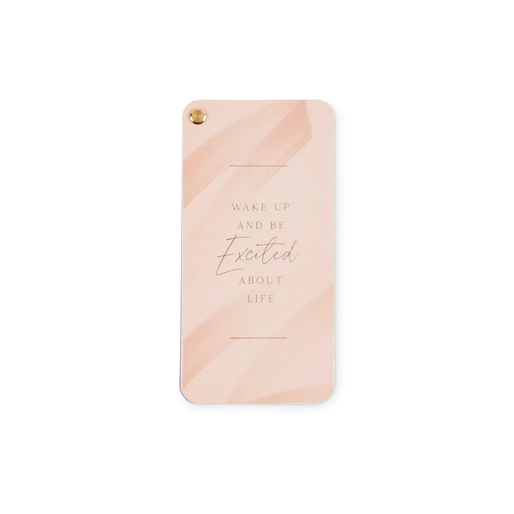 Work + Life Minimalist Fan Sticker Book - 16 Sheets - Blush