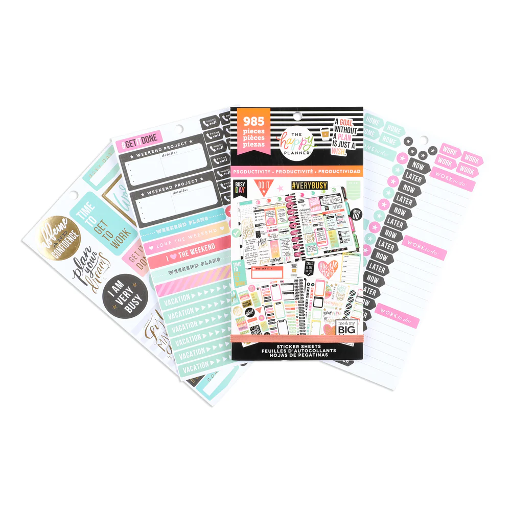 Value Pack Stickers - Productivity