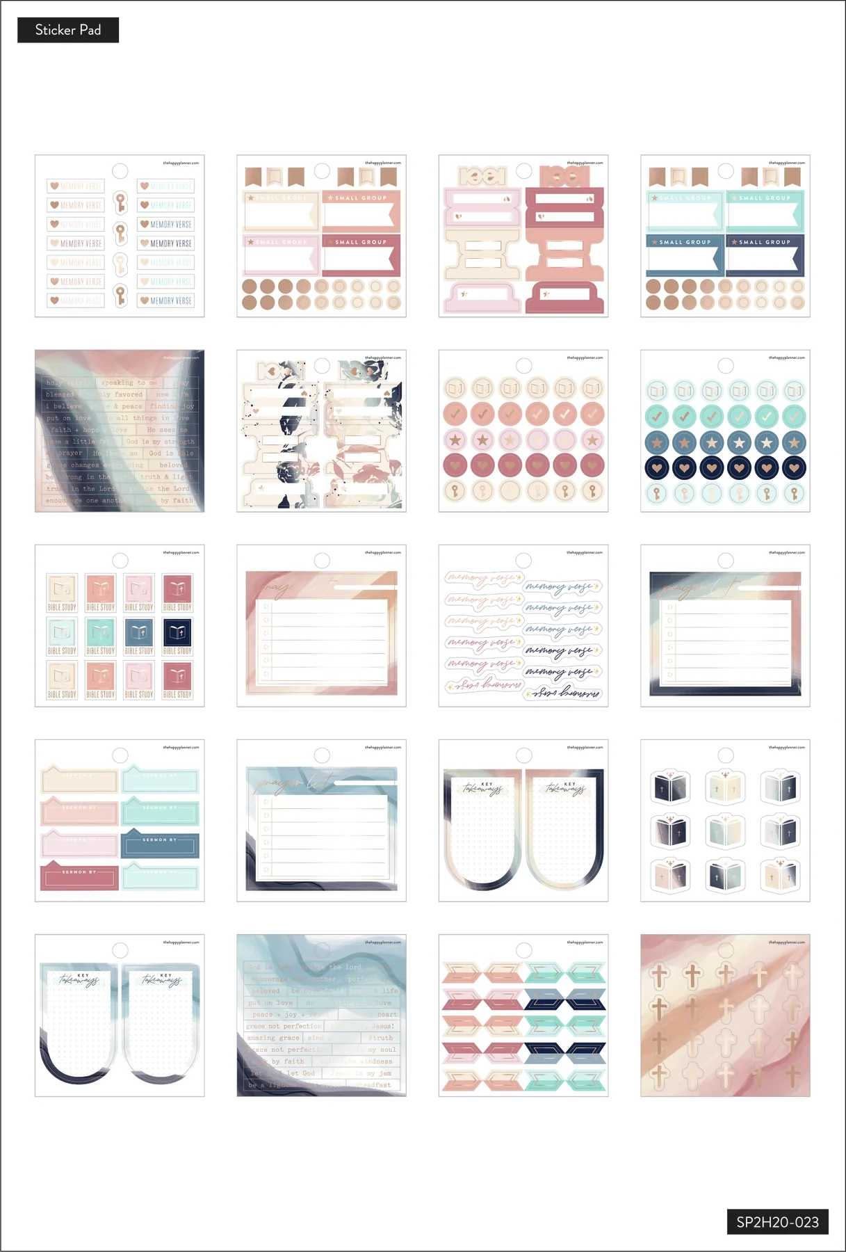 Faith Journal - Tiny Sticker Pack