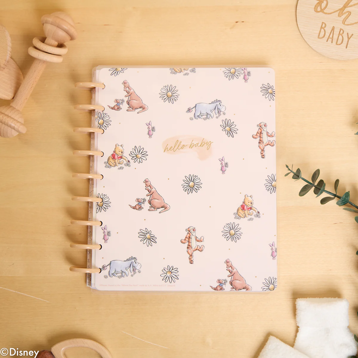 Undated Disney Winnie the Pooh Customizable Baby Planner - Classic Baby's First Year Layout - 12 Months 14 Undated Disney Winnie the Pooh Customizable Baby Planner - Classic Baby's First Year Layout - 12 Months