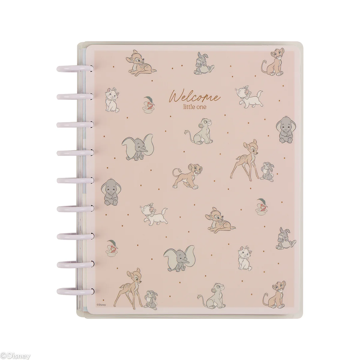 Undated Disney Welcome Little One Customizable Baby Planner - Classic Baby's First Year Layout - 12 Months