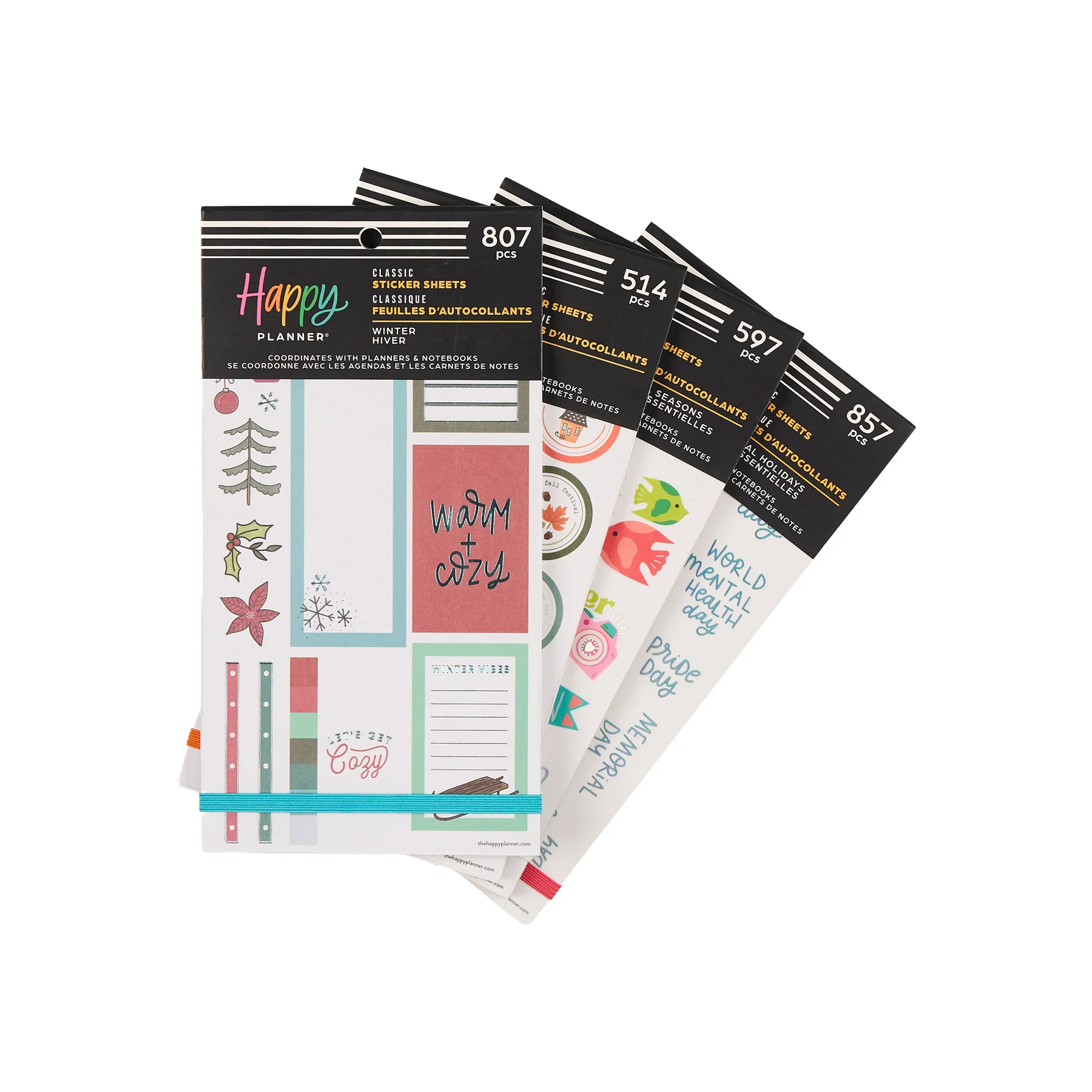Ultimate Seasonal Sticker Bundle - 4 Sticker Books - The Happy Planner