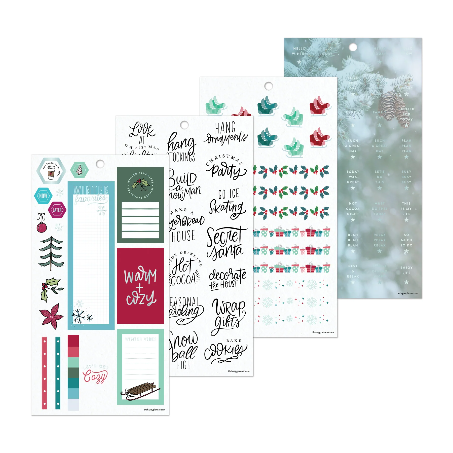 Ultimate Seasonal Sticker Bundle - 4 Sticker Books - The Happy Planner