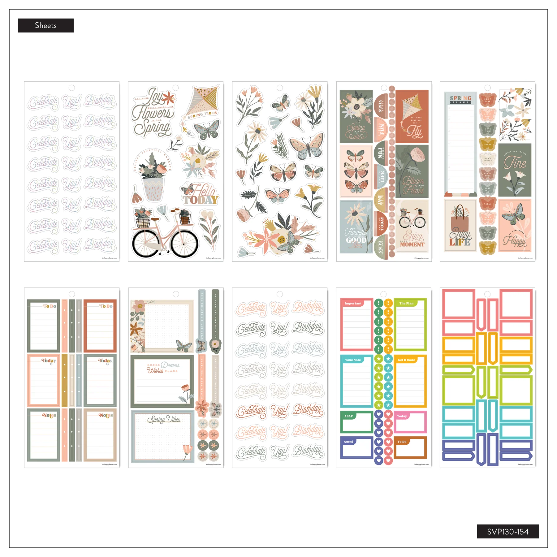 Ultimate Seasonal Sticker Bundle - 4 Sticker Books - The Happy Planner
