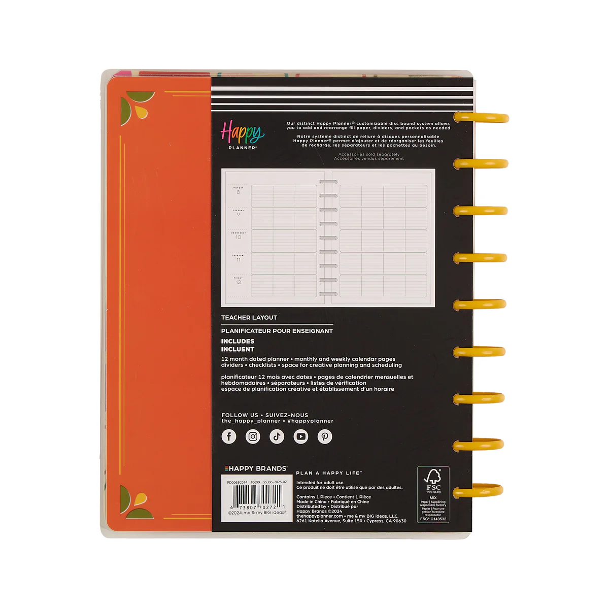 2025–2026 Mod Teacher Customizable Teacher Planner - Classic Teacher Layout - 12 Months 17 2025–2026 Mod Teacher Customizable Teacher Planner - Classic Teacher Layout - 12 Months